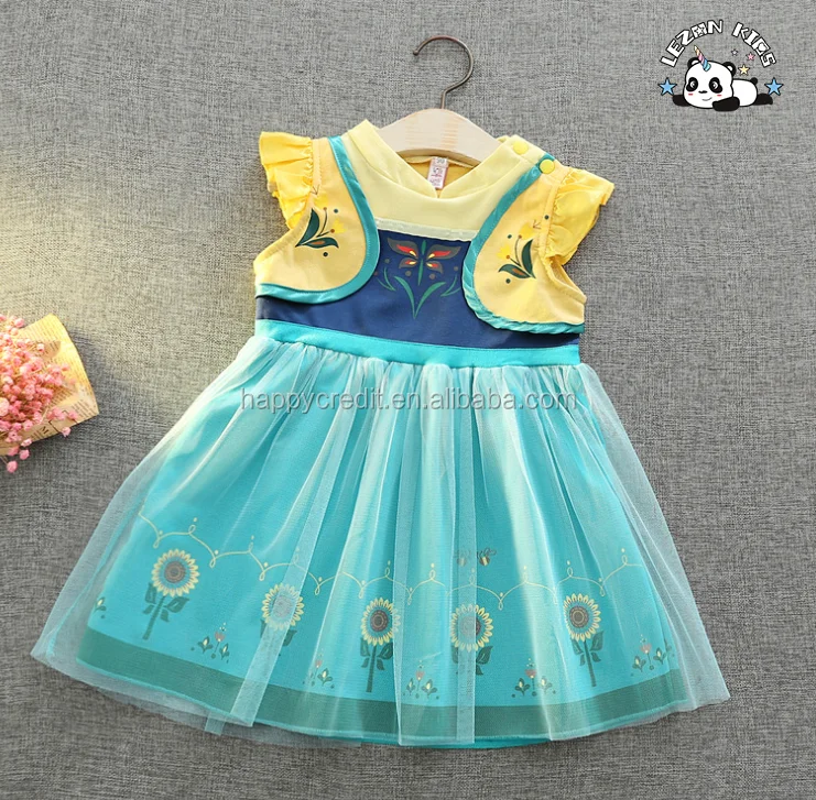 LEZONKIDS - New Fashion Sequin Flower Princess Dress Kids Birthday Wedding Toddler Baby Girls Clothes Children Clothing Dress for Kids